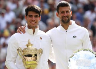 Carlos Alcaraz e Novak Djokovic, finalistas em Wimbledon esse ano, para mim, são os principais favoritos ao ouro em Paris.